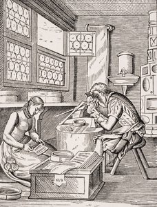Fabricant de fermoirs, reproduction d